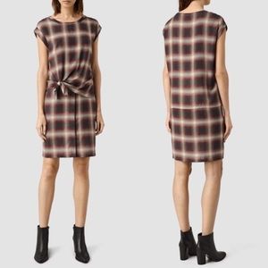 All Saints Heny Check Shirt Dress